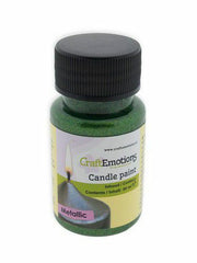 CraftEmotions Kaarsen verf groen 50 ml (640025/2135)
