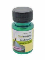 CraftEmotions Kaarsen verf smaragd 50 ml (640025/2141)