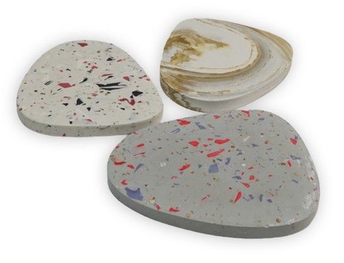 House Raccoon Siliconen mal - Onderzetter Stone 13,5 cmx11,0cm Extra Thick (HR2002)