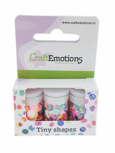 CraftEmotions Tiny Shapes - 3 tubes - basics  (470003/0015)