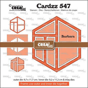 Crealies Cardzz Frame & Inlays Barbara 9,7x11,7cm (CLCZ547) *