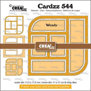 Crealies Cardzz Frame & Inlays Wendy 11,5x11,5cm (CLCZ544) *