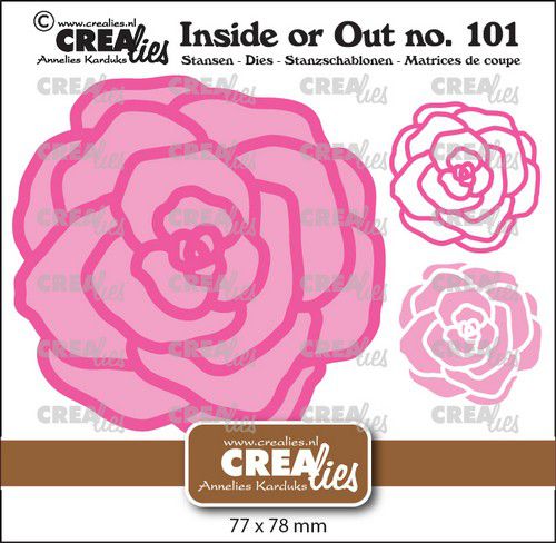 Crealies Inside or Out - Roos 77x78mm (CLIO101) *