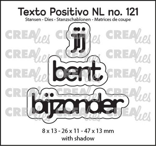 Crealies Texto Positivo jij bent bijzonder - NL (H) 8x13 - 26x11 - 47x13mm (POSNL121) *