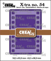 Crealies Xtra no. 54 ATC Filmstrip CLXtra54 63,5x88,9mm *