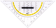 Cretacolor Geodriehoek 25x12,5 cm (9011-0325)