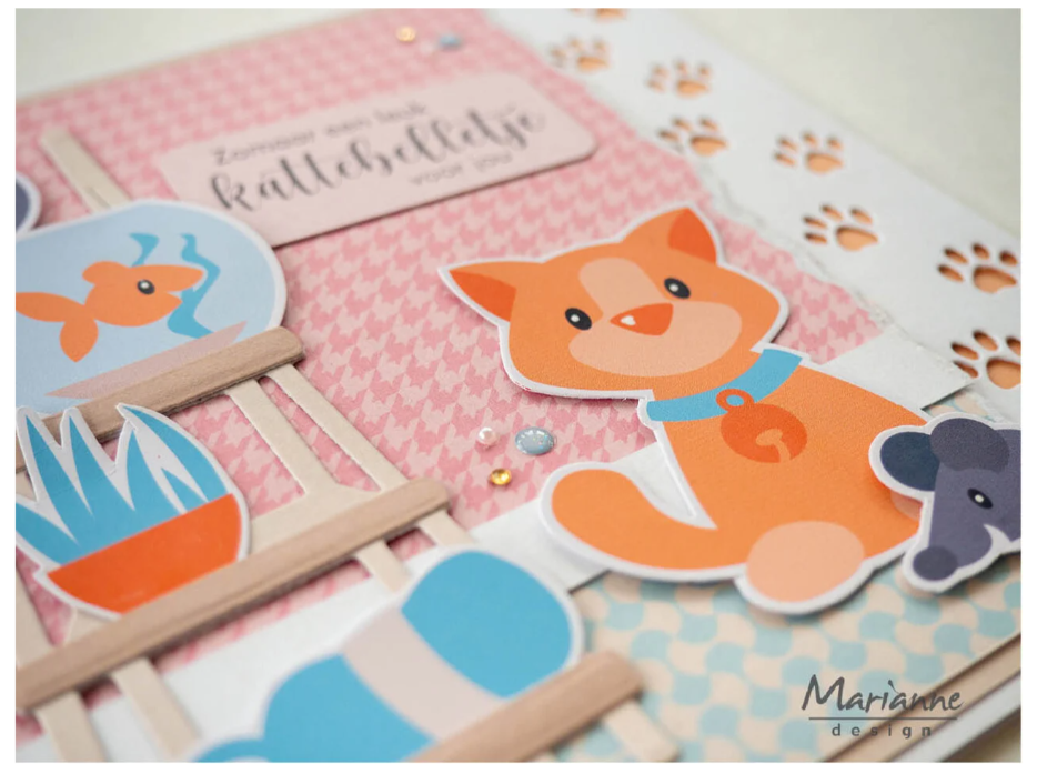 Clear Stamps Kopjes & Pootjes (CS1170) *