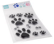 Clear Stamps Paw Prints (CS1171) *
