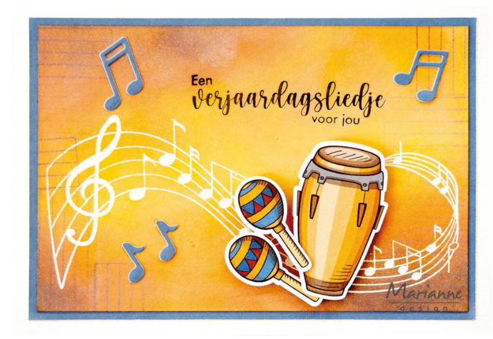 Marianne Design • Clear Stamps Falderie Faldera (CS1173) *