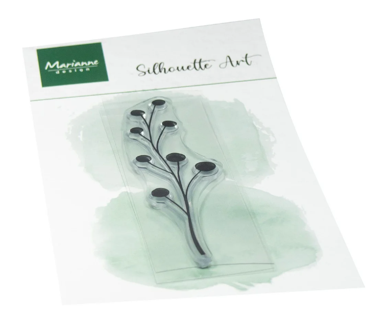 Marianne Design • Clear Stamps Silhouette Art Berries (CS1179) *