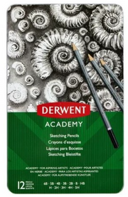 Derwent - Academy Sketching Set van 12 Potloden (DAC2301946) *