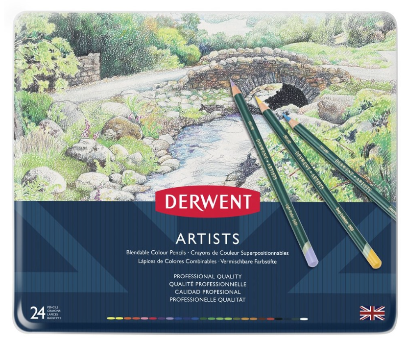 Derwent Artists Kleurpotloden set 24 Stuk (DAP32093) *