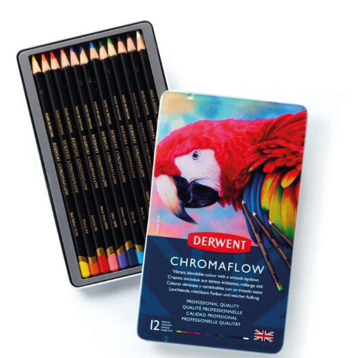 Derwent Chromaflow Kleurpotloden 12 Stuk (DCF2305856) *