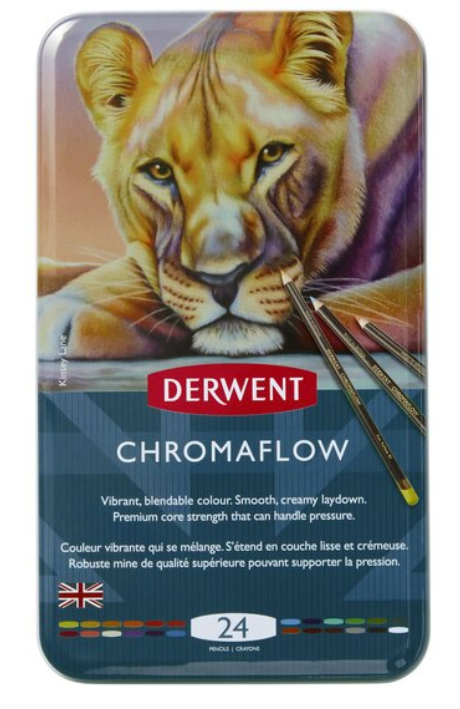Derwent Chromaflow Kleurpotloden 24 Stuk (DCF2305857) *