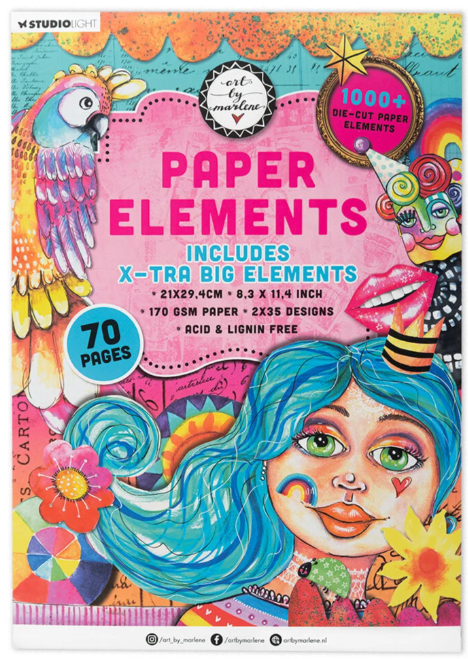 Paper Elements Die-cut Paper Pad (ABM-25-DCPP275) *