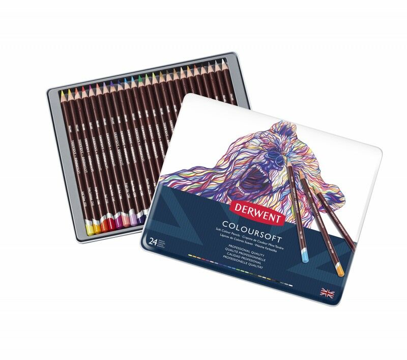 Derwent Coloursoft Blik (24 stuks) (DCS0701027) *