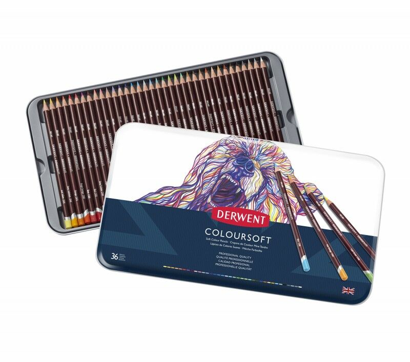 Derwent Coloursoft Blik (36 stuks) (DCS0701028)