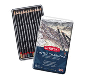Derwent Tinted Charcoal Blik (12 stuks) (DCT2301690)