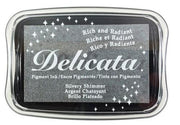 Delicata inktkussen Metallic Silvery Shimmer (DE-000-192) *