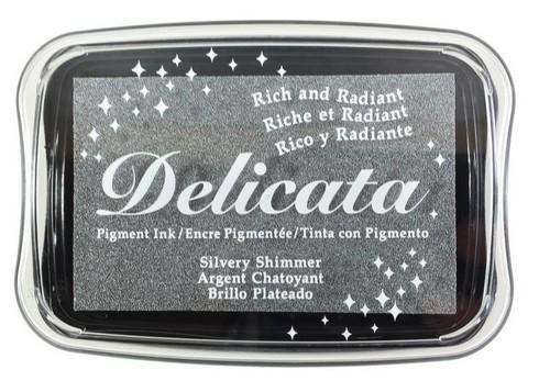 Delicata inktkussen Metallic Silvery Shimmer (DE-000-192) *