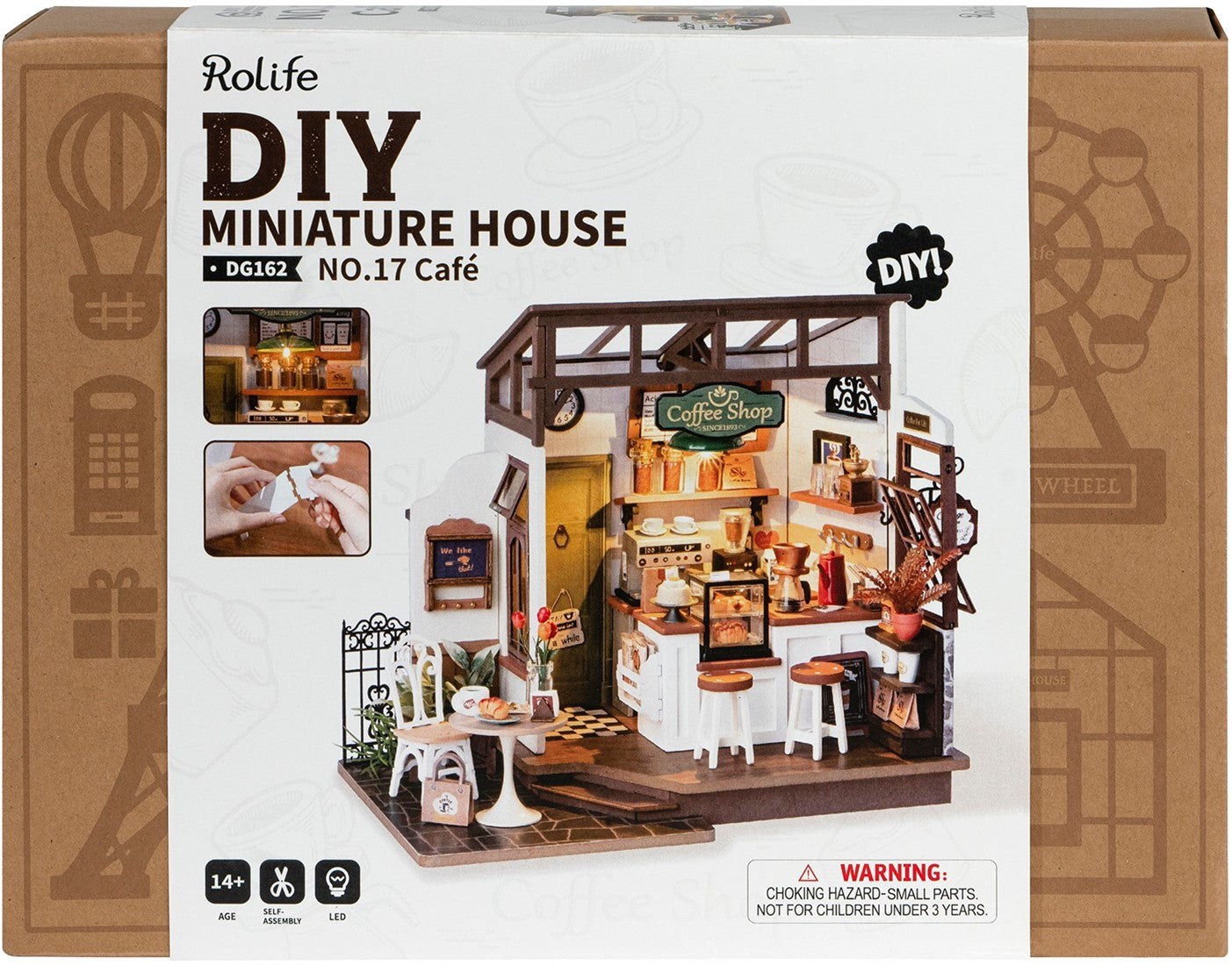 Robotime No.17 Slow Life Café (DG162)