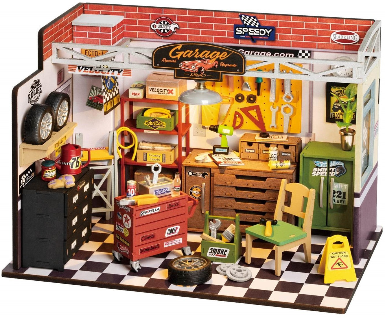 Robotime Garage Workshop (DG165)