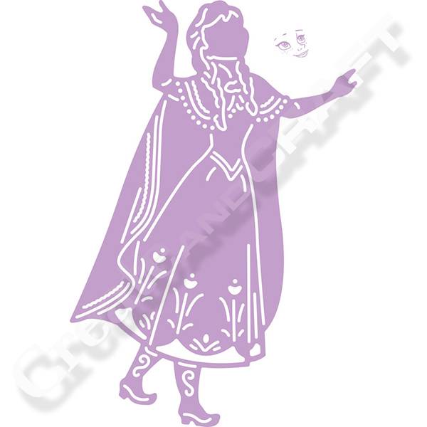 Disney - Frozen - Anna (DL006) (AFGEPRIJSD)