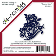 Die - Die-Namites - Flower Swirl (DN-1013) (AFGEPRIJSD)