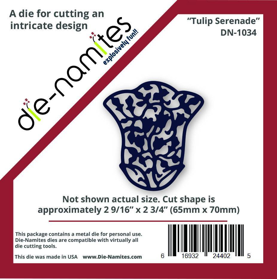 Die - Die-Namites - Tulip Serenade (DN-1034) (AFGEPRIJSD)