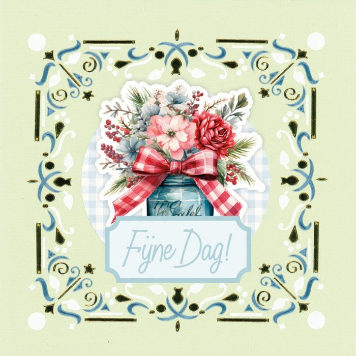 Hobbydots on Colour 40 - Frosted Floral (DODOOC10040)