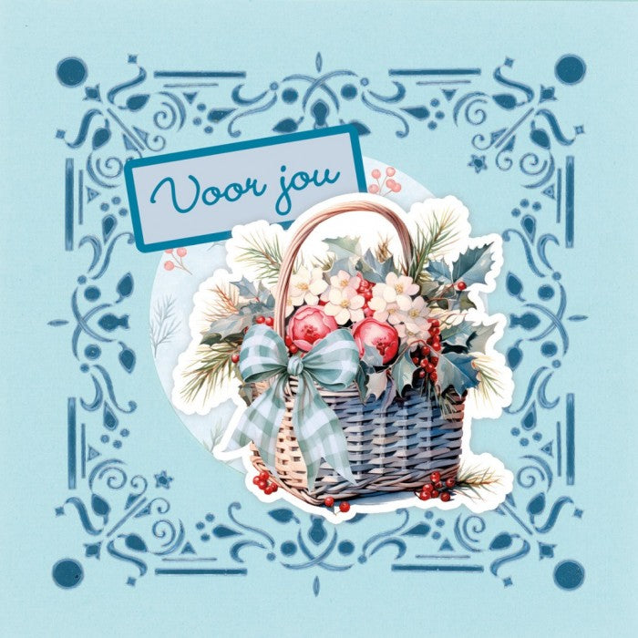 Hobbydots on Colour 40 - Frosted Floral (DODOOC10040)