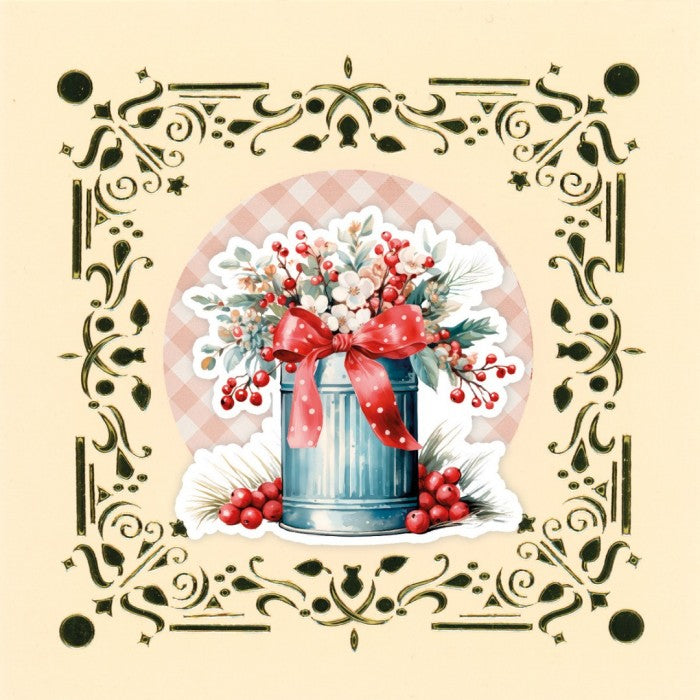 Hobbydots on Colour 40 - Frosted Floral (DODOOC10040)