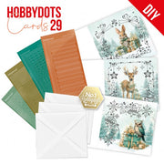 Dot and Do Cards 29 - Berries Beauties - Emerald Christmas Animals (DODOPP029)