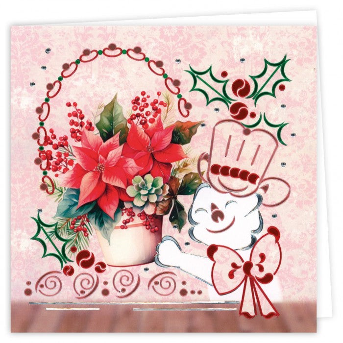 Dot and Do Cards 30 - Berries Beauties - Poinsettia (DODOPP030)