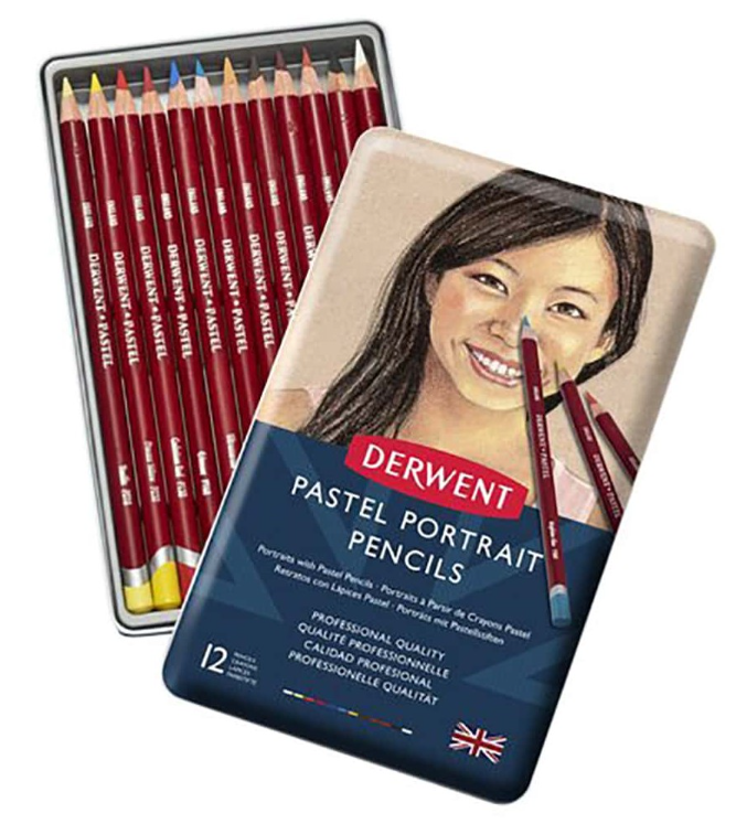 Derwent Pastel Huidskleuren Potloden 12 Stuk (DPP2300563) *