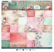 Studio Light • Jenine's Mindful Art Designer Paper Pad Sending You Love Backgrounds (JMA-SYL-DPP289) *