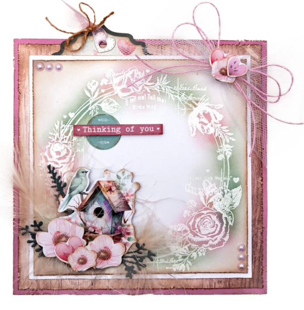 Studio Light • Jenine's Mindful Art Designer Paper Pad Sending You Love Backgrounds (JMA-SYL-DPP289) *