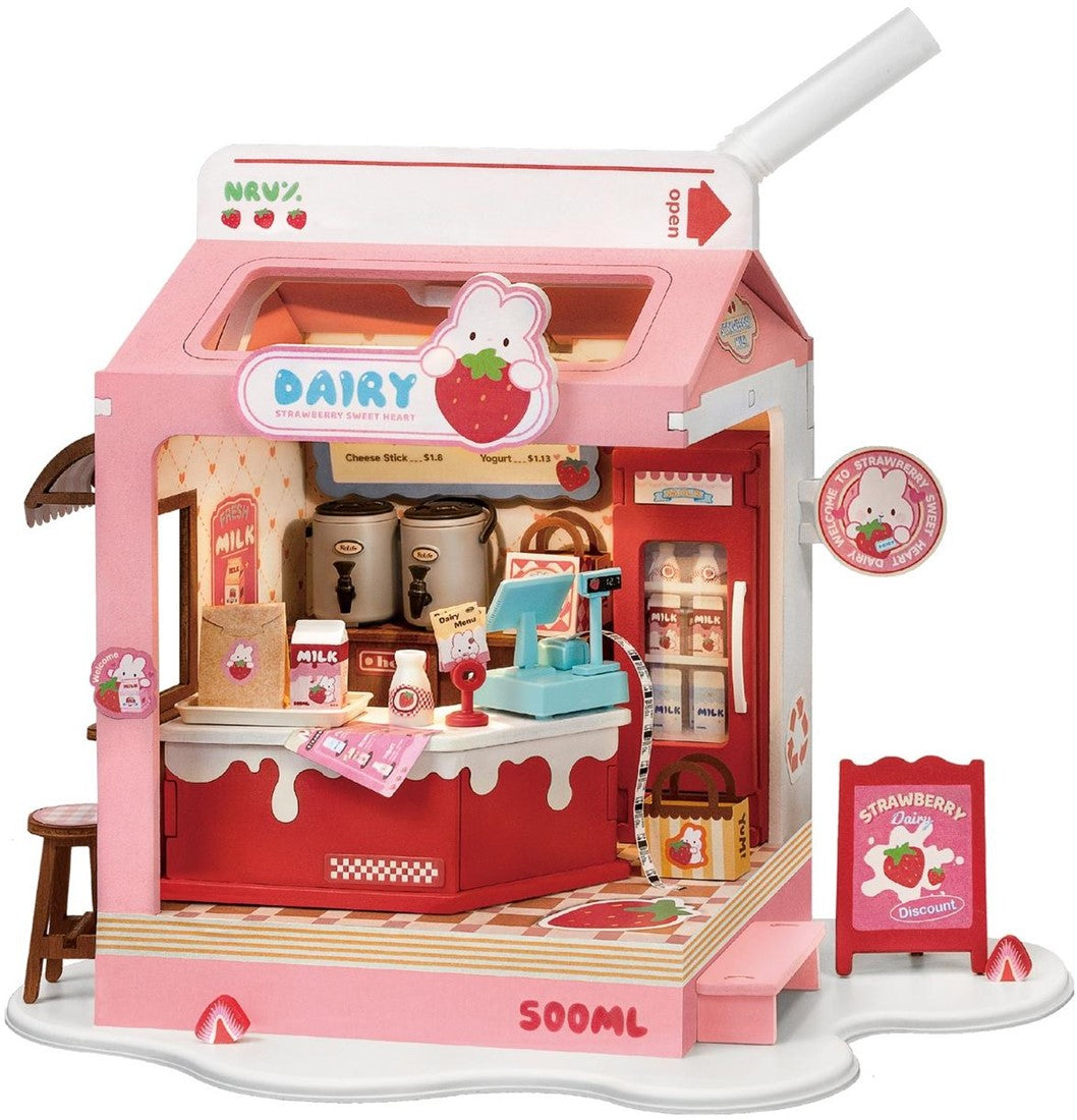 Robotime Strawberry Milk Box (DS034)