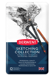 Derwent Schetspotloden Set 12 Stuk (DSK34305) *