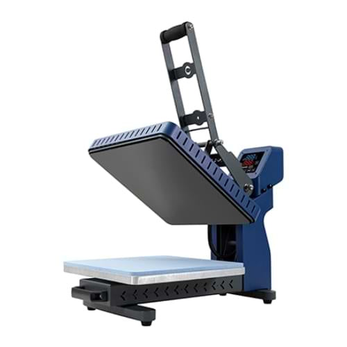 Automatische platpers 40 x 60 cm - met uittrekblad - donker blauw (Alleen afhalen in onze winkel)