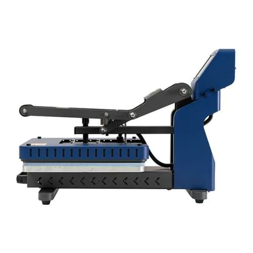 Automatische platpers 40 x 60 cm - met uittrekblad - donker blauw (Alleen afhalen in onze winkel)