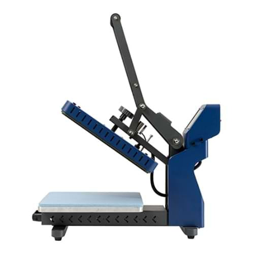 Automatische platpers 40 x 60 cm - met uittrekblad - donker blauw (Alleen afhalen in onze winkel)