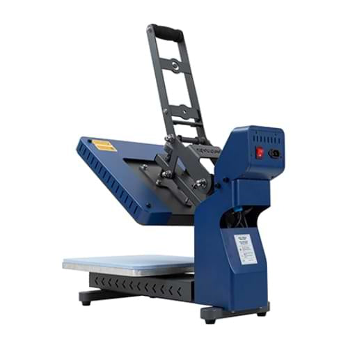 Automatische platpers 40 x 60 cm - met uittrekblad - donker blauw (Alleen afhalen in onze winkel)