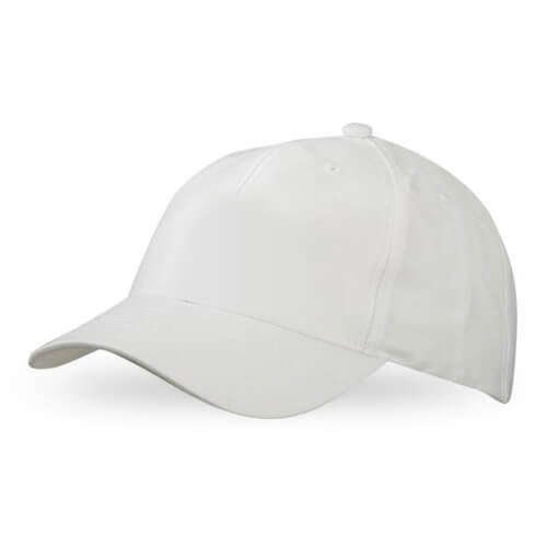 Baseballcap wit Sublimatie Thermal Transfer - Mat