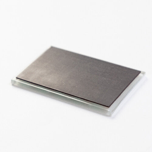 Rechthoekige glasmagneet 8,5 x 5,5 cm voor sublimatie