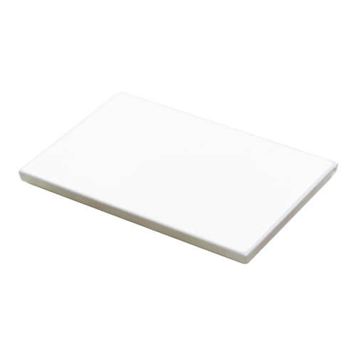 Rechthoekige glasmagneet 8,5 x 5,5 cm voor sublimatie