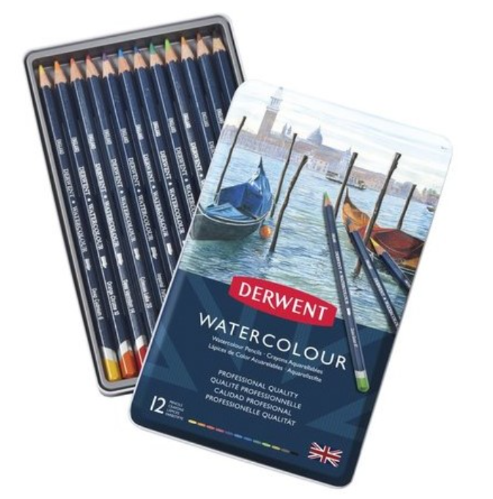 Derwent Aquarel Potloden 12 Stuk (DWP32881) *