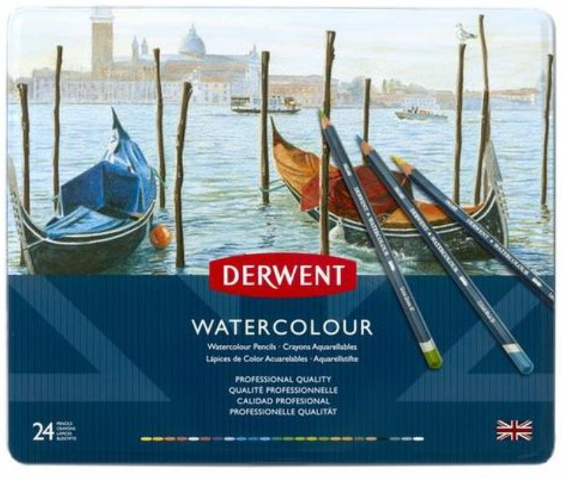 Derwent Aquarel Potloden 24 Stuk (DWP32883) *