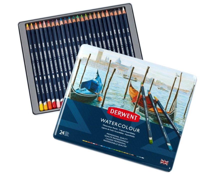 Derwent Aquarel Potloden 24 Stuk (DWP32883) *