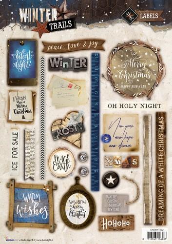 Studio Light Easy 3D Stansvel A4 Winter Trails nr 632 (EASYWT632)